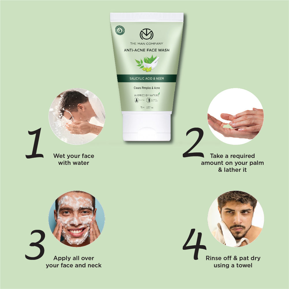 Anti-Acne Face Wash  Neem  Salicylic Acid