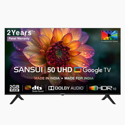 Sansui 127cm 50 inches Ultra HD 4K Google TV