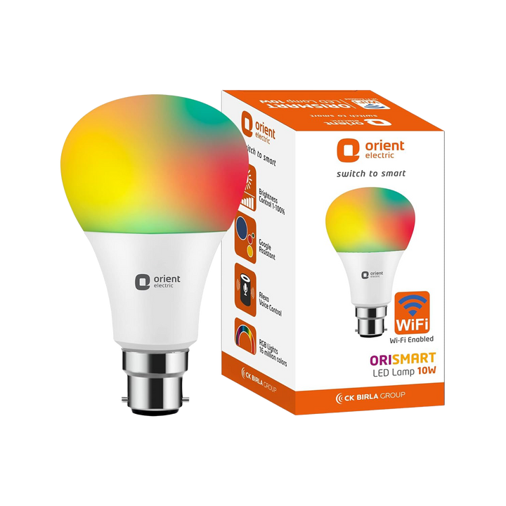 Orismart WiFi Enabled 16 Million Colours LED Bulb