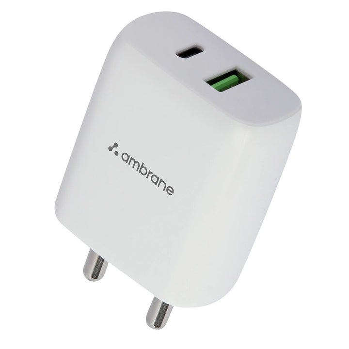 Ambrane Impulz H30 30W C2C Charger with Cable