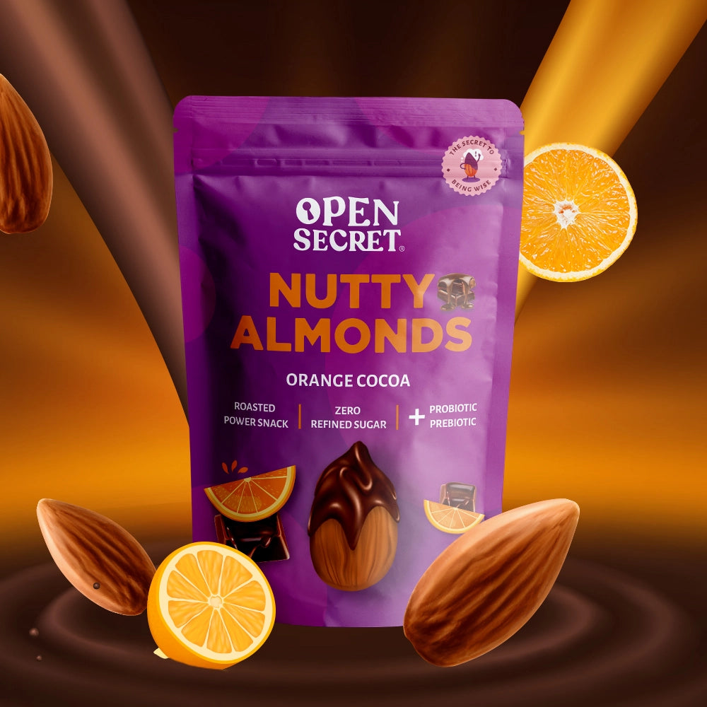 Open Secret Nutty Almonds Orange Cocoa - 135g