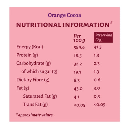 Open Secret Nutty Almonds Orange Cocoa - 135g