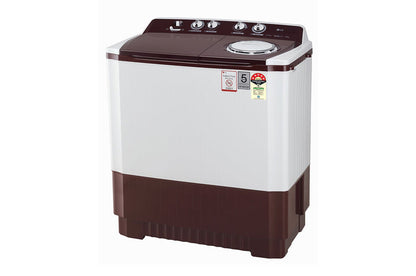 LG 10.5Kg Semi Automatic Top Load Washing Machine Roller Jet Pulsator  Soak Burgundy