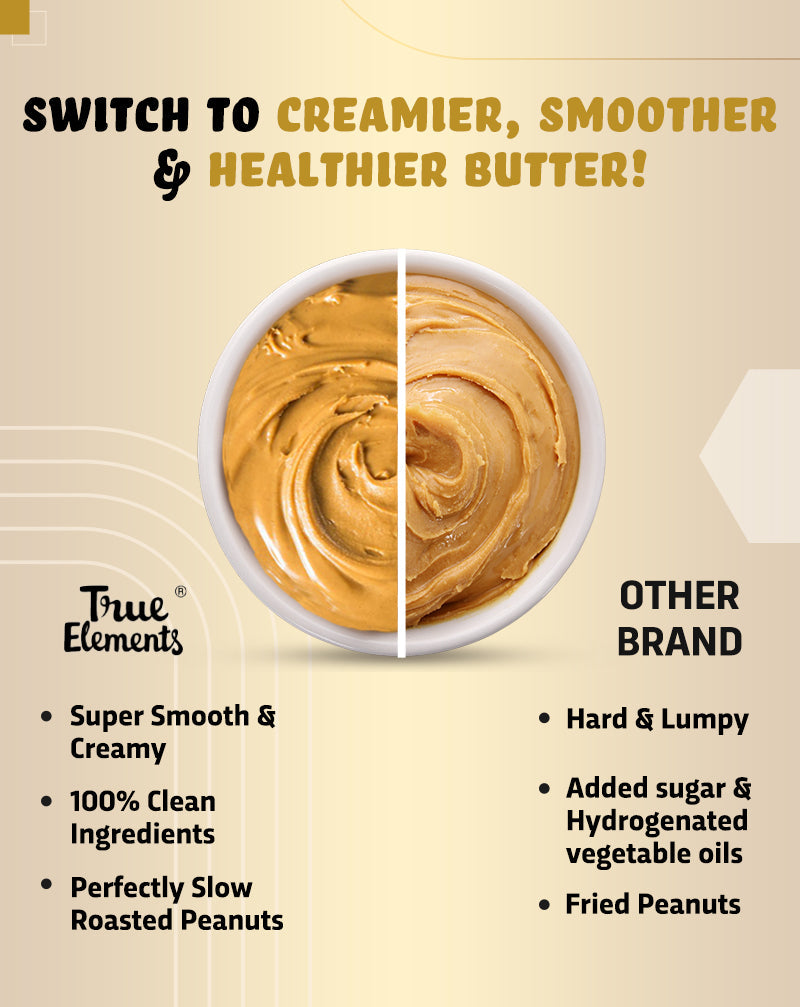 Peanut Butter Jaggery Contains 23g Protein - 350g