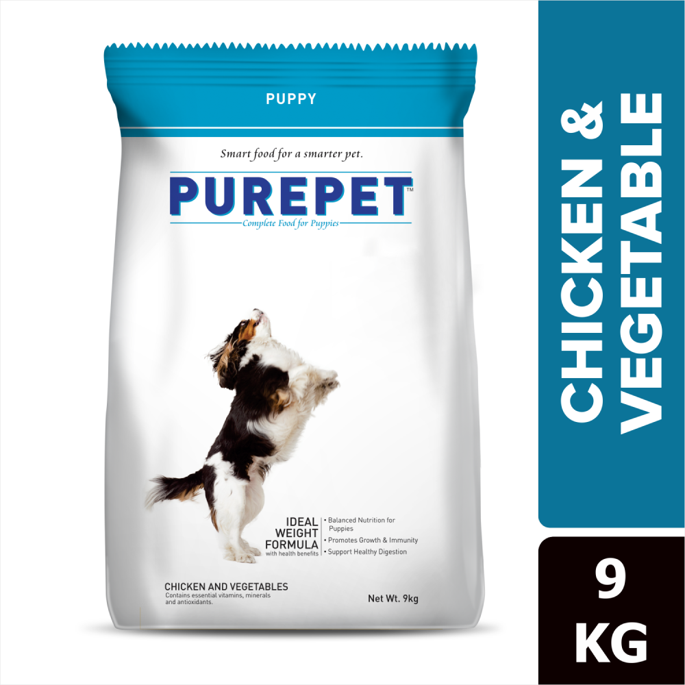 Purepet Chicken  Vegetable Puppy Dog Dry Food