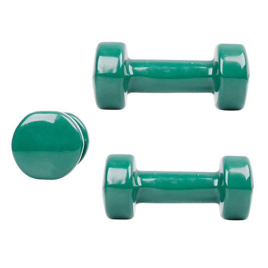 VINYL DUMBBELLS SET OF 3 2 KG 3 KG  4 KG