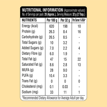 Saffola Fittify Vegan Protein - Peanut Butter