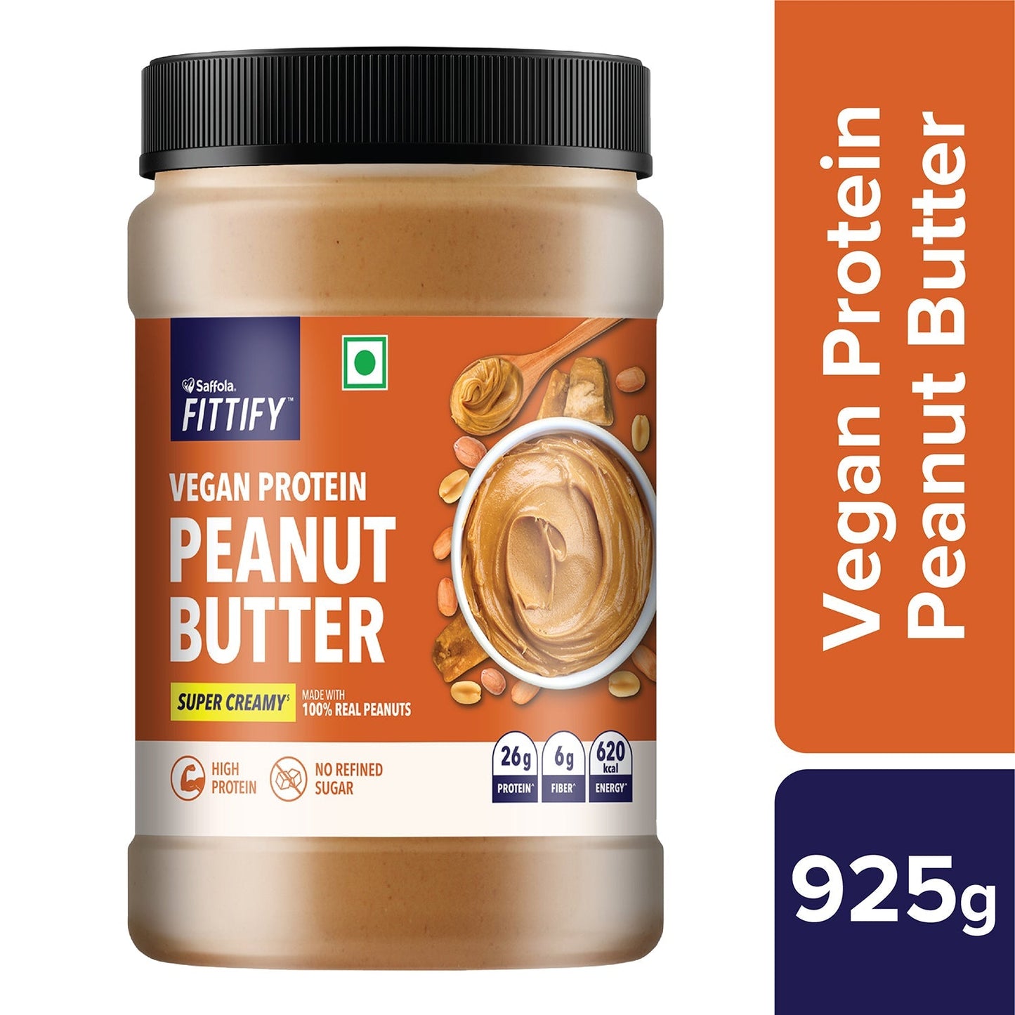 Saffola Fittify Vegan Protein - Peanut Butter