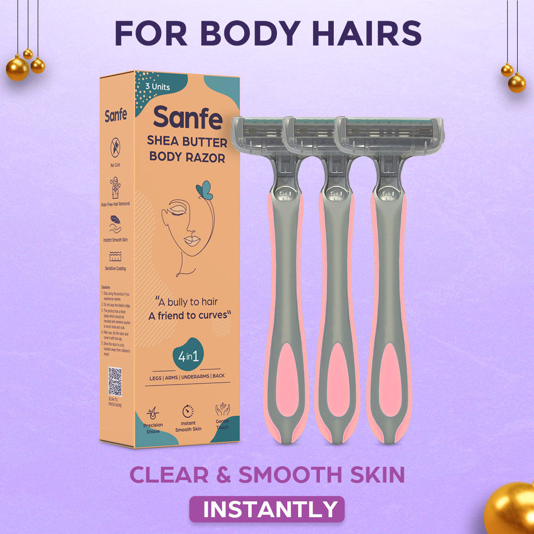 Sanfe Shea Butter Body Razor for Women