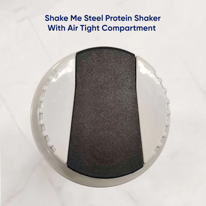 Shake Me Steel Protein Shaker 400ml