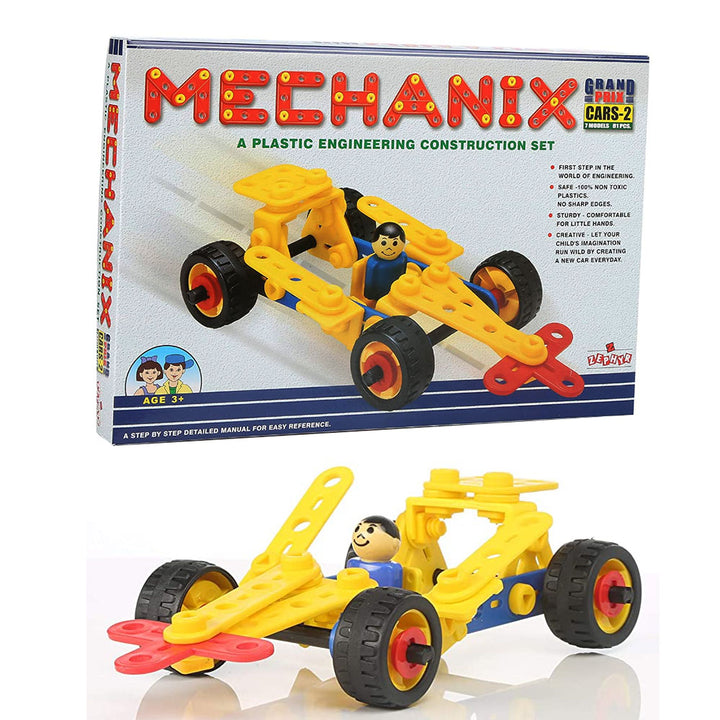 ZEPHYR MECHANIX PLASTIC CAR-2 02002 AGE 3Y