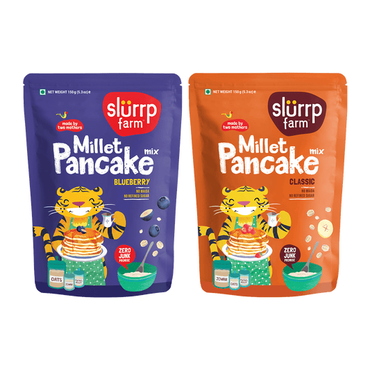 Blueberry  Classic Combo Millet Pancake Pack of 2