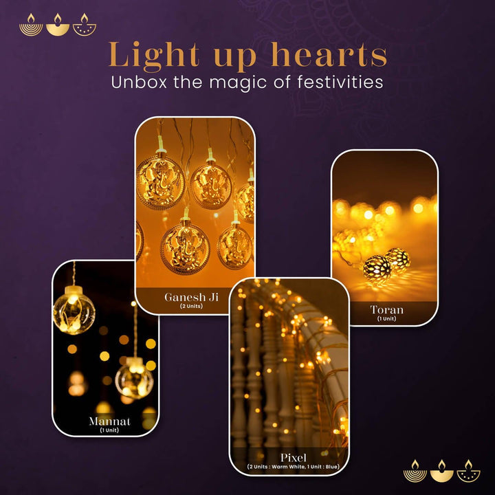 AABHA Diwali Lights Gift Pack of 7