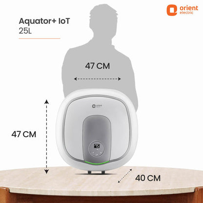 Aquator IoT 5 Star Water heater Geyser Suitable for High-rise Buildings  7 year Tank Warranty  Free Installation and Connecting Pipes  Geyser with Temperature Control