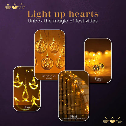 DEEPTI Diwali Lights Gift Pack of 7