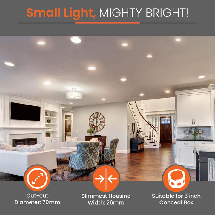 Eternal Moonlite LED Concealed  Downlight