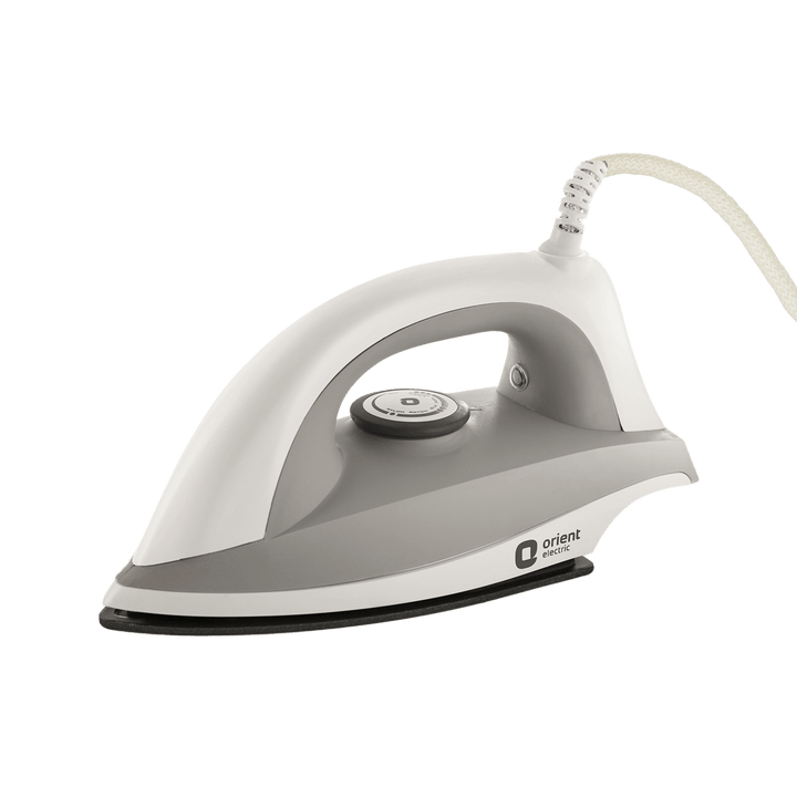 Fabrimate Non-Stick Dual Tone Dry Iron White  Grey