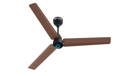 Atomberg Renesa Smart 1200 mm BLDC Ceiling Fan with IoT Remote Control  LED Indicators  Brown  Black