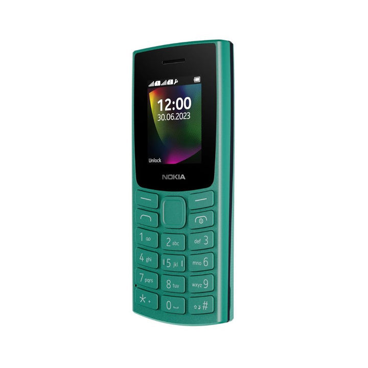 Nokia 106 Dual Sim Keypad Phone with Built-in UPI Payments App Long-Lasting Battery Wireless FM Radio  MP3 Player and MicroSD Card Slot  Green