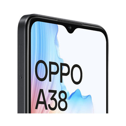 OPPO A38 Glowing Black 4GB RAM 128GB Storage  5000 mAh Battery and 33W SUPERVOOC  6.56 HD 90Hz Waterdrop Display  50MP Rear AI Camera with No Cost EMIAdditional Exchange Offers