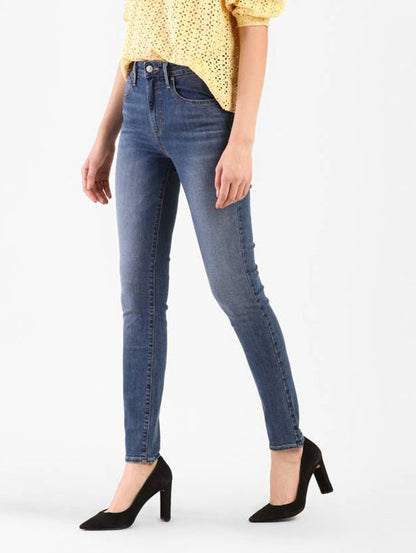 LEVIS721 Women Skinny High Rise Blue Jeans  High Rise Skinny