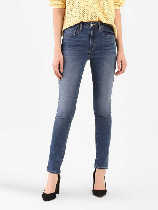 LEVIS721 Women Skinny High Rise Blue Jeans  High Rise Skinny