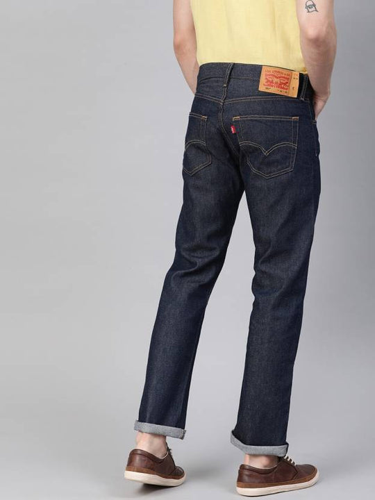 LEVIS501 Men Slim Mid Rise Blue Jeans  Straight Leg