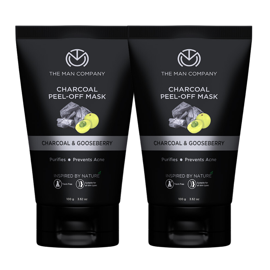 Charcoal Peel Off Mask  Charcoal  Gooseberry