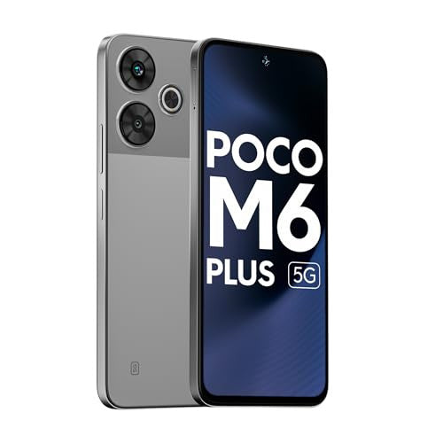 POCO M6 Plus 5G Ice Silver 6GB RAM 128GB ROM