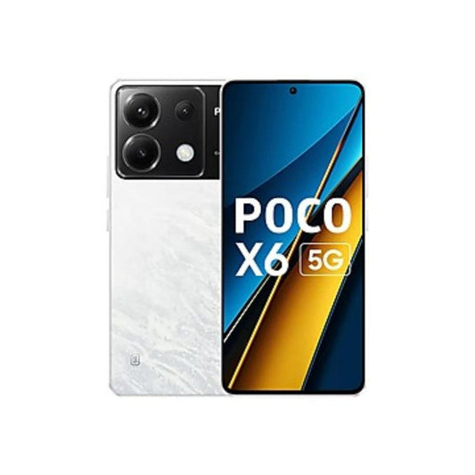 POCO X6 5G Snowstorm White 12 GB RAM 256 GB Storage