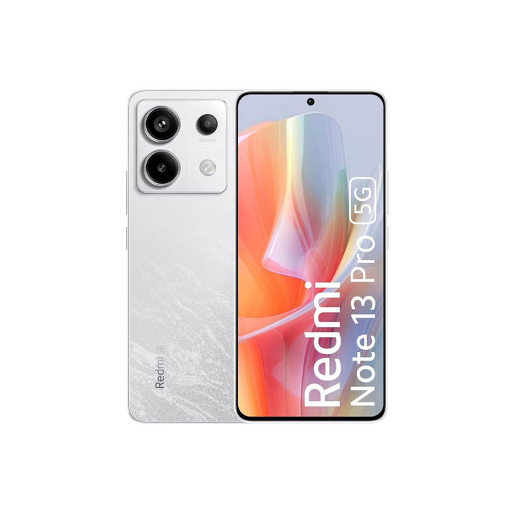 Redmi Note 13 Pro Arctic White 8GB RAM 128GB Storage  1.5K AMOLED  200MP Hi-Res Camera  Flagship 4nm SD 7s Gen 2  67W TurboCharge