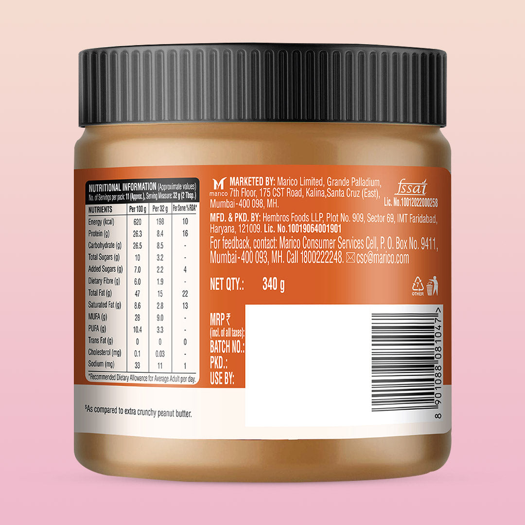 Saffola Fittify Vegan Protein - Peanut Butter