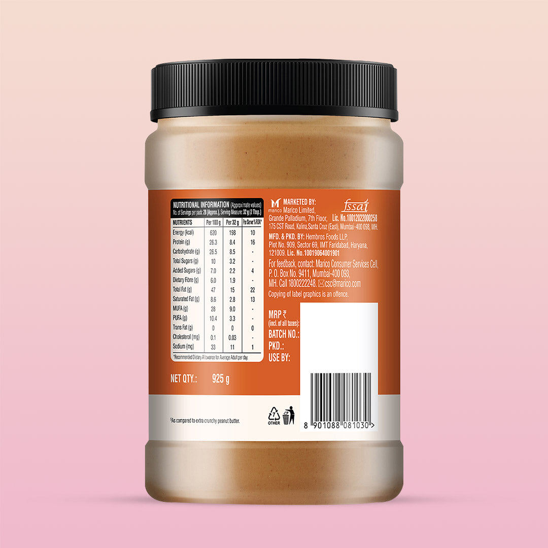 Saffola Fittify Vegan Protein - Peanut Butter