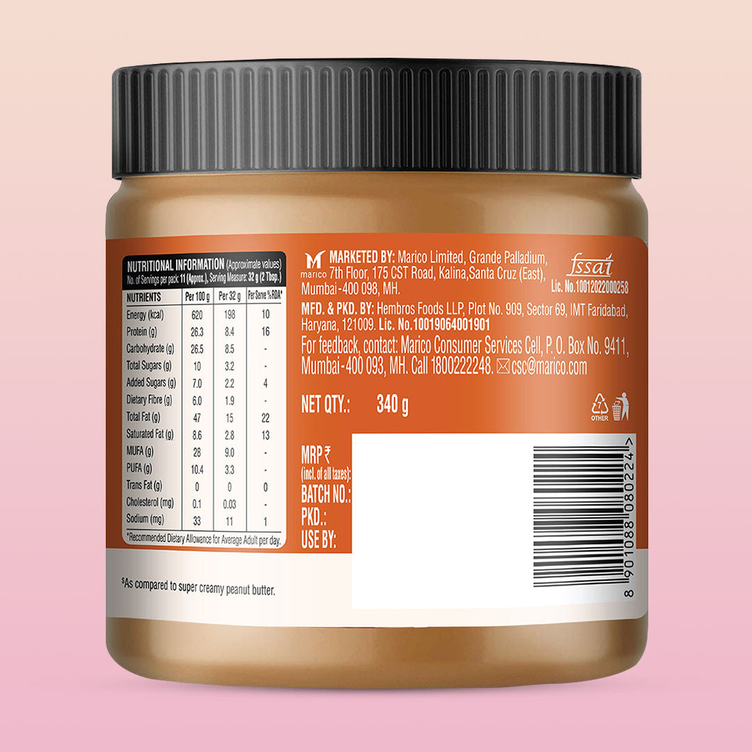 Saffola Fittify Vegan Protein - Peanut Butter