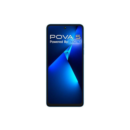 TECNO Pova 5 Hurricane Blue 8GB RAM128GB Storage  Segment 1st 45W Ultra Fast Charging  6000mAh Big Battery  50MP AI Dual Camera  3D Textured Design  6.78FHD Display