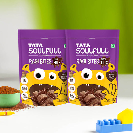 Ragi Bites Choco Fills 250g Pack of 2  500g